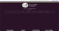 Desktop Screenshot of hfldental.com